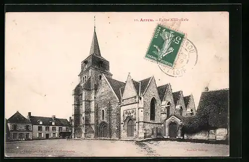 AK Arrou, Eglise XIIIe siecle