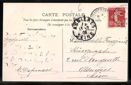 AK Champrond-en Gatine, L`Etang, L`Eglise