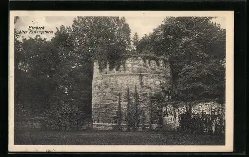 AK Einbeck, am alten Festungsturm