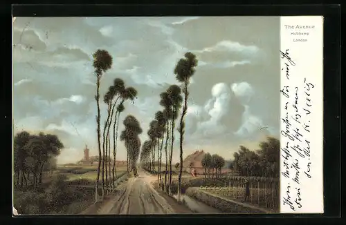 Künstler-AK Stengel & Co. Nr. 29941: The Avenue, Hobbema London