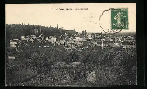 AK Vaujours, Vue Generale, L`Eglise