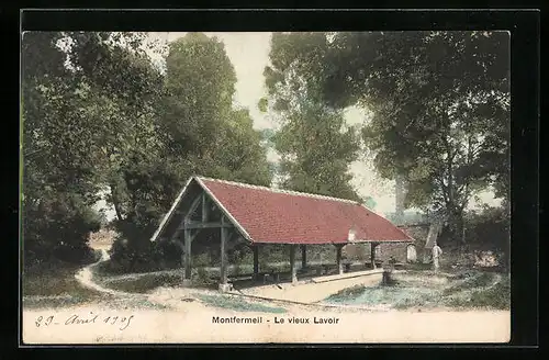 AK Montfermeil, Le vieux Lavoir
