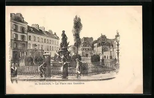 AK Saint-Denis, La Place aux Gueldres