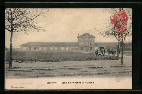 AK Pierrefitte, Ecole de l`Avenue de Saint-Denis