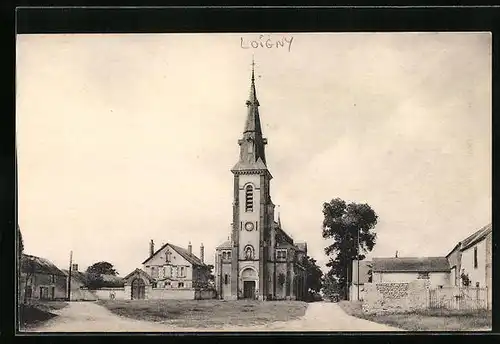 AK Loigny-la-Bataille, L`Eglise