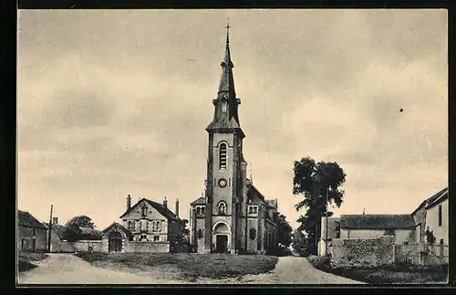 AK Loigny-la-Bataille, La Nouvelle Eglise