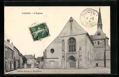AK Voves, L`Eglise, facade