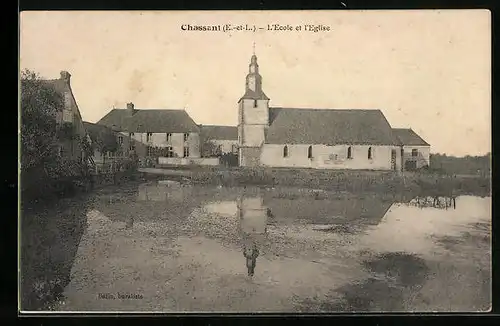 AK Chassant, L`Ecole et l`Eglise