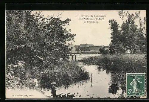 AK Dampierre-sur-Blevy, Le Petit Etang
