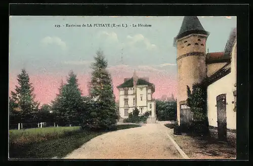 AK La Puisaye, La Hezieres, Chateau