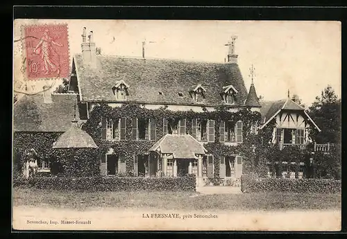 AK La Fresnaye, Chateau, facade