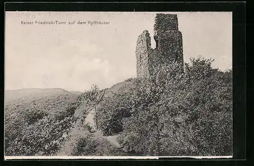 AK Kyffhäuser, am Kaiser Friedrich-Turm