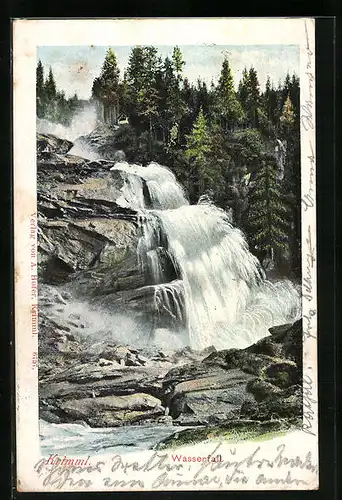 AK Partie am Krimml-Wasserfall