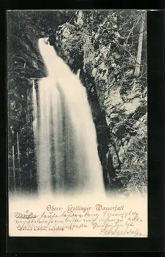 AK Partie am Oberen Gollinger Wasserfall