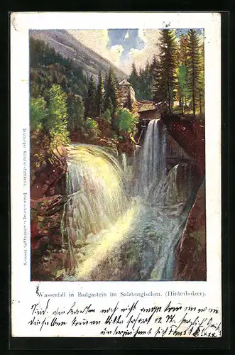 AK Badgastein, Wasserfall im Salzburgischen