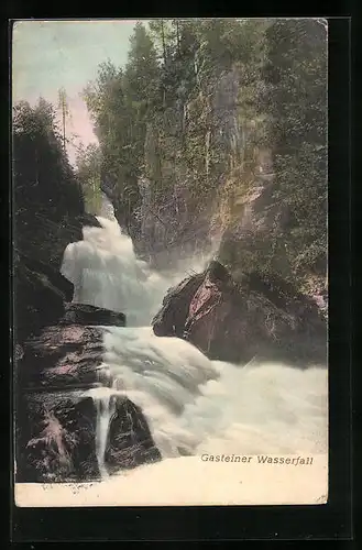 AK Idylle am Gasteiner Wasserfall