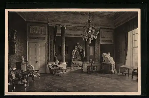 AK Potsdam, Schlos Sanssouci, Sternezimmer Friedrichs des Grossen