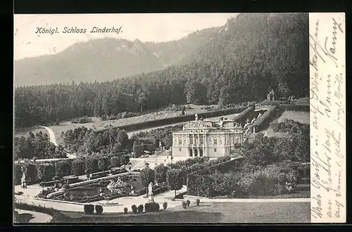AK Königl. Schloss Linderhof