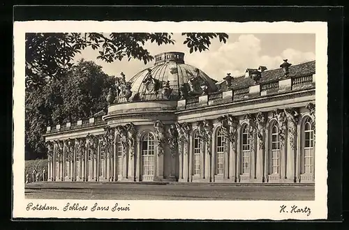 AK Potsdam, Schloss Sanssouci