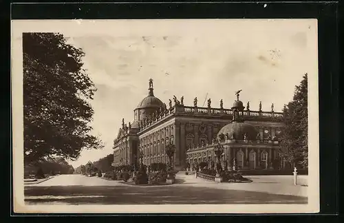 AK Potsdam, Neues Palais, Sanssouci