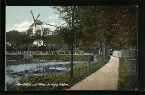 AK Tholen, Wandeling met Molen de Hoop