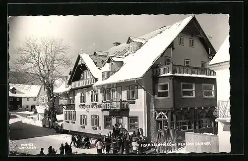 AK Fischbach, Partie mit Pension Dobner