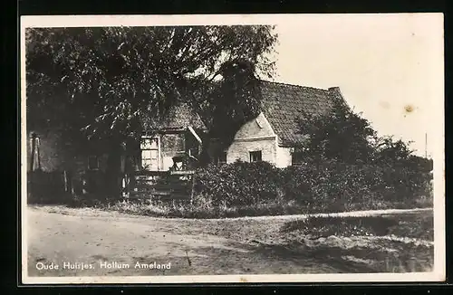 AK Hollum / Ameland, Oude Huisjes