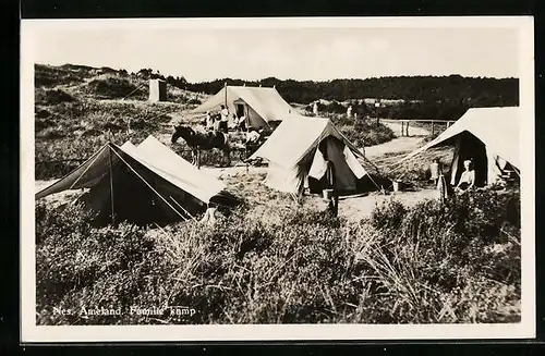 AK Nes / Ameland, Familie Kamp, Zeltplatz