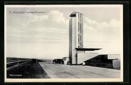 AK Afsluitdijk, Monument