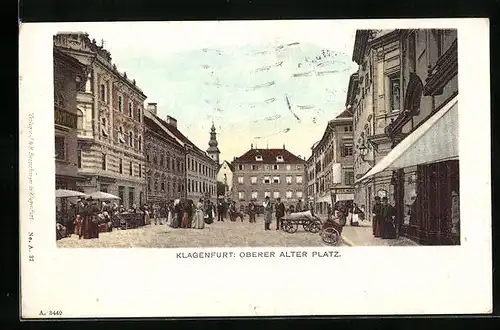 AK Klagenfurt, Oberer Alter Platz