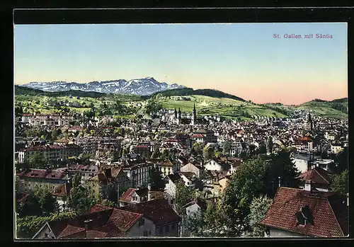 AK St. Gallen, Totale mit Säntis