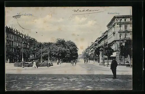 AK Mannheim, Partie am Kaiserring