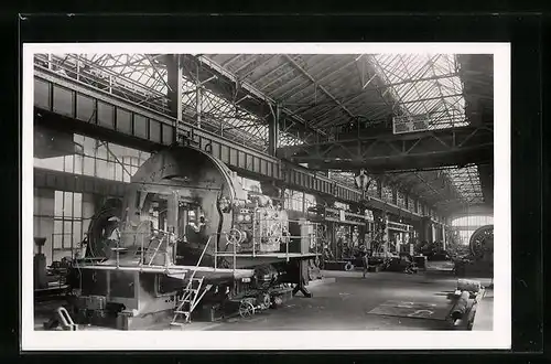 AK Witkowitz, Eisenwerk mit Fabrikhalle