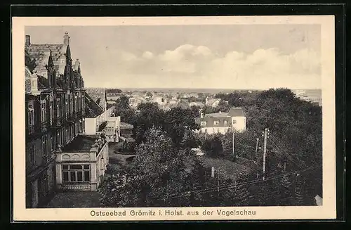 AK Grömitz i. Holst., Panorama aus der Vogelschau