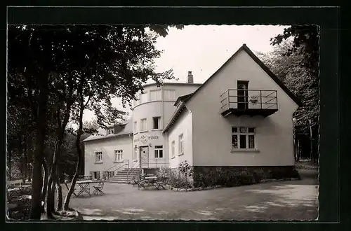 AK Ober-Ramstadt in Hessen, T. V. Die Naturfreunde Haus am Heidenacker