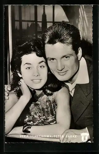AK Schauspieler Vera Tchechowa und Peter Parak, gemeinsam in Noch minderjährig