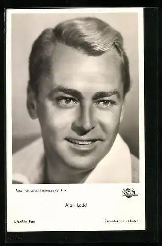 AK Schauspieler Alan Ladd, gesehen in Saskatschewan