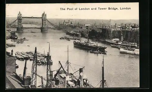 AK London, The Pool of London and Tower Bridge