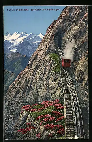 AK Pilatusbahn, Eselwand und Berneralpen