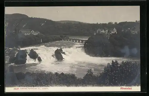 AK Neuhausen, Blick auf den Rheinfall