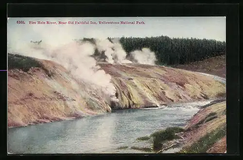 AK Fire Hole River, Near Old Faithful Inn, Yellowstone National Park