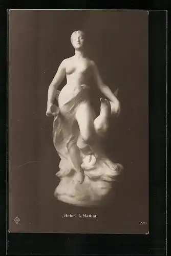 AK Plastik Hebe von L. Mathet