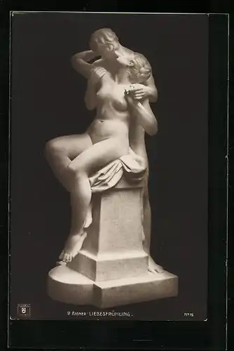 AK Plastik Liebesfrühling von R. Aigner