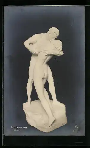 AK Plastik Wiedersehen von Prof. Lencke