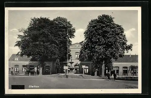 AK Meppel, vor dem Bahnhof
