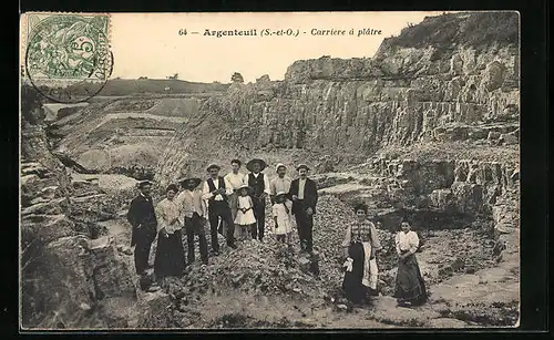 AK Argenteuil, Carriere à platre