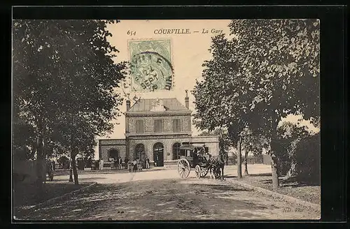 AK Courville, La Gare