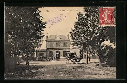 AK Courville, La Gare