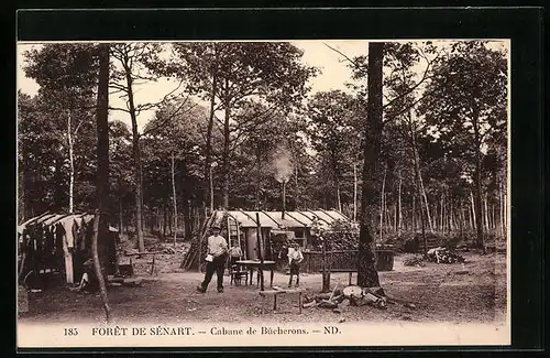 AK Foret de Senart, Cabane de Bucherons, Forstwirtschaft