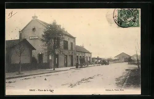 AK Brou, Place de la Gare